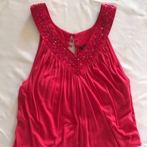 Ted Baker Fuchsia Embellished Top Size 1 Women
